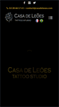 Mobile Screenshot of casadeleoes.com