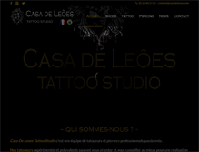 Tablet Screenshot of casadeleoes.com